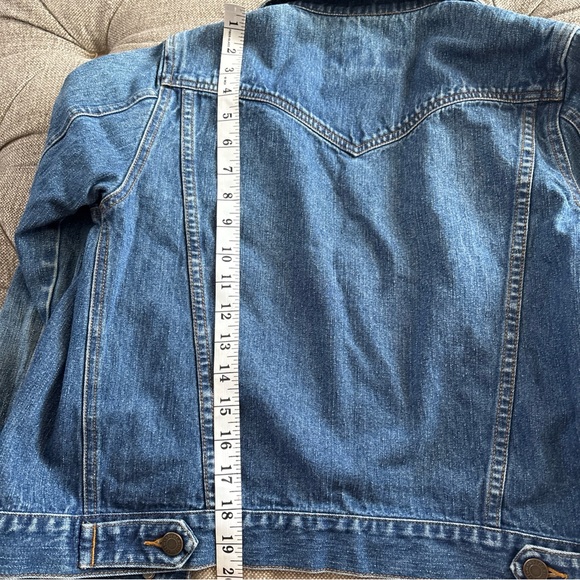 Abercrombie Denim Jacket Cotton Size M Y2K - Picture 4 of 7
